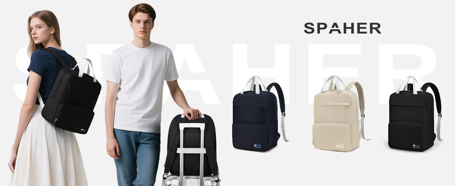 SPAHER Reisrugzak Handbagage 40x30x15 KLM British Airways Onder Stoel
