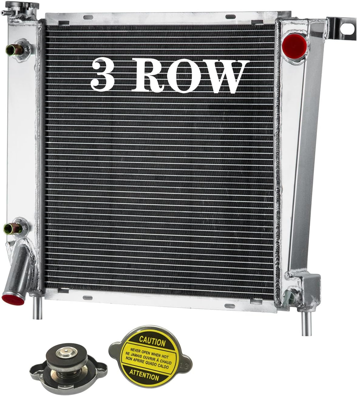 Amazon.com: 3Row Aluminum Radiator for 1985 1986 1987 1988 1989 1990 ...