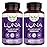 Nested Naturals Luna Sleep Aid - Non-Habit Forming Natural Sleeping Pills for Adults with Naturally Sourced Ingredients - Valerian Root, Melatonin, Chamomile, Lemon Balm, and More - 120 Vegan Capsules