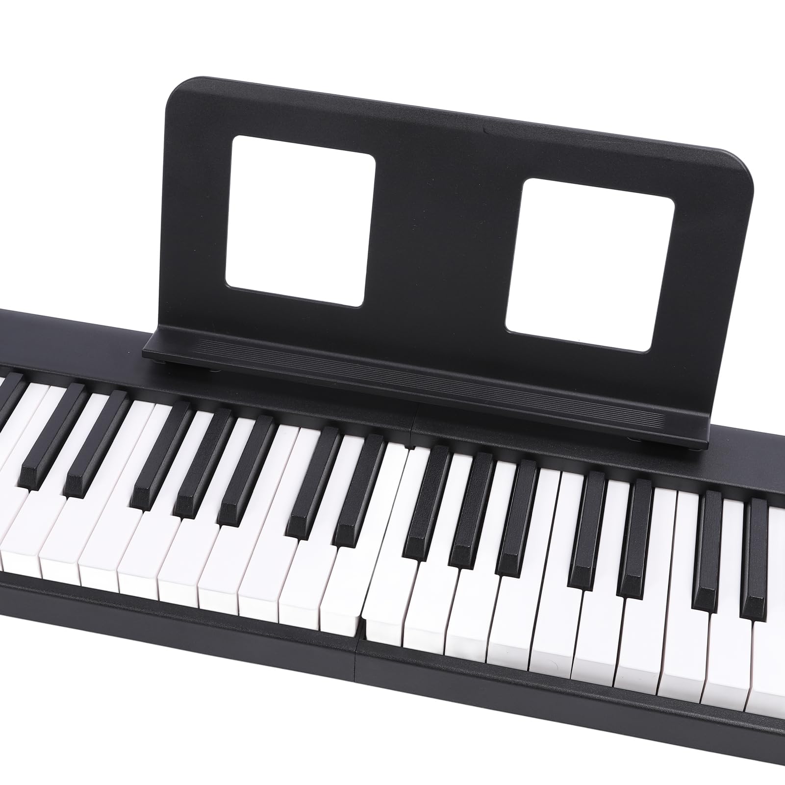 Tastiera per Portatile a 88 Tasti Realizzata in Materiale PC di Alta qualità, Tastiera Pieghevole di Dimensioni Standard per Principianti, con Pedale e Accessori di
