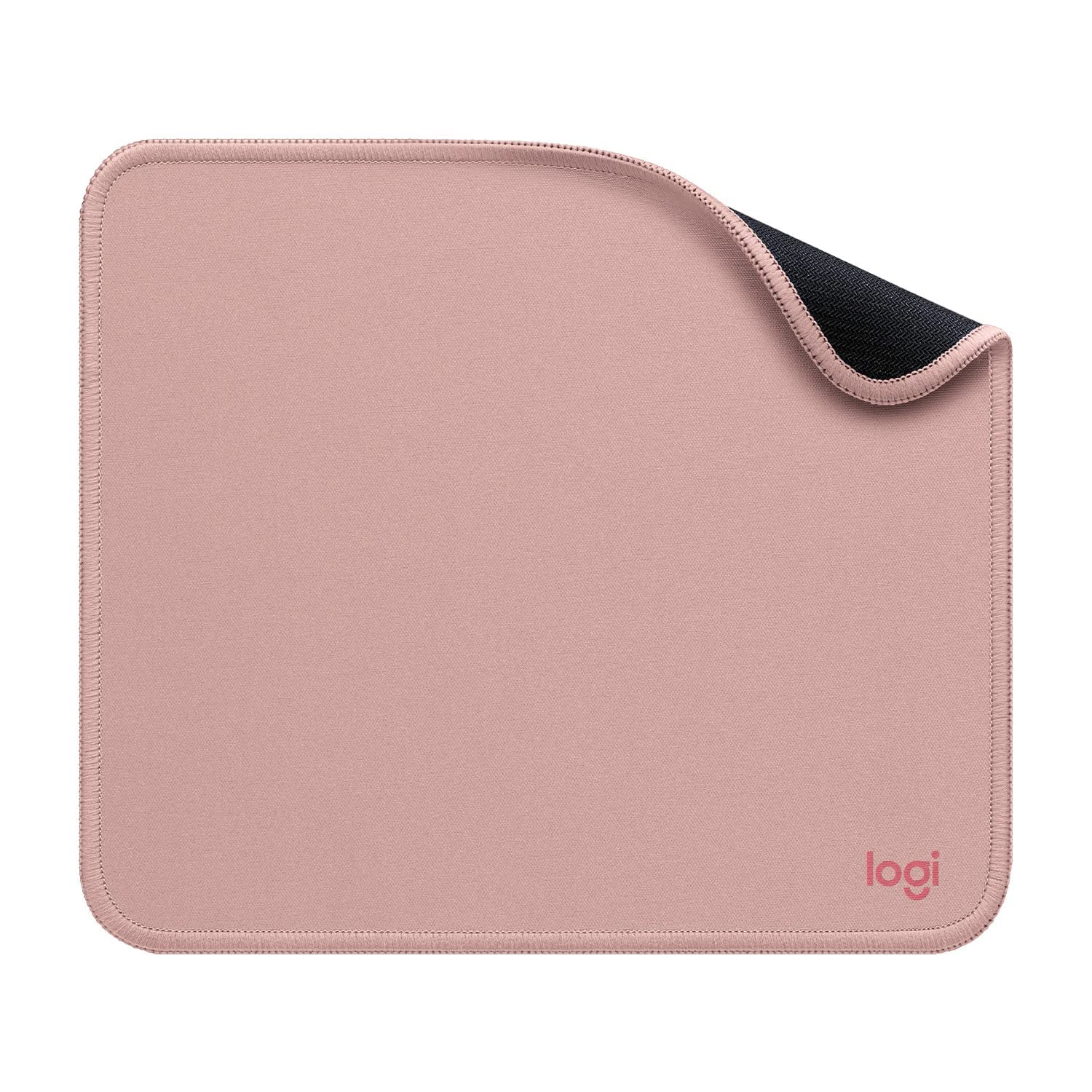 Logitech Mouse Pad - Studio Series, Tapis de Souris d'Ordinateur, Base Caoutchouc Anti-Dérapant, Glissement Facile, Résistant aux Eclaboussures, Durable, Portable, Moderne - Rose