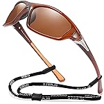 FAGUMA Sports Polarized Sunglasses For Men Cycling Driving Fishing UV400 Protection