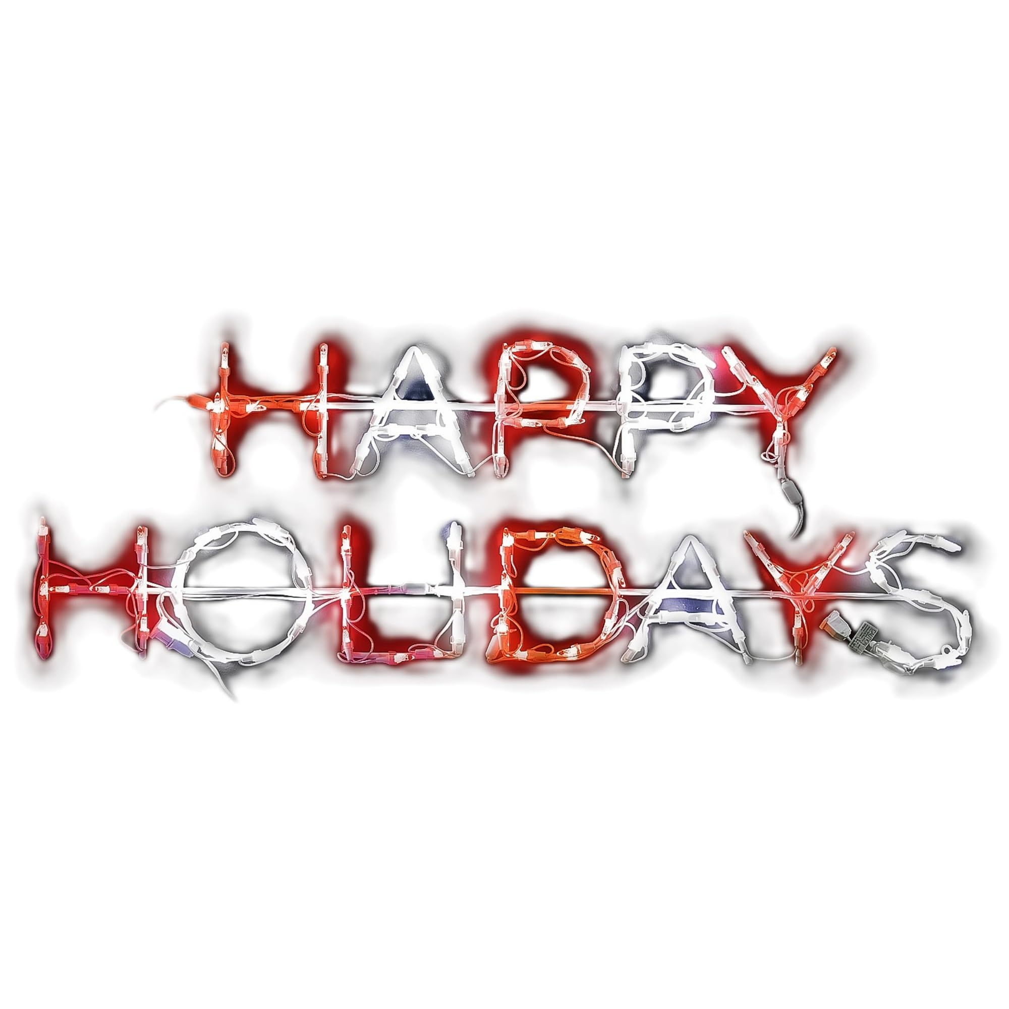 Amazon.com: LED Lighted Happy Holidays Outdoor Christmas