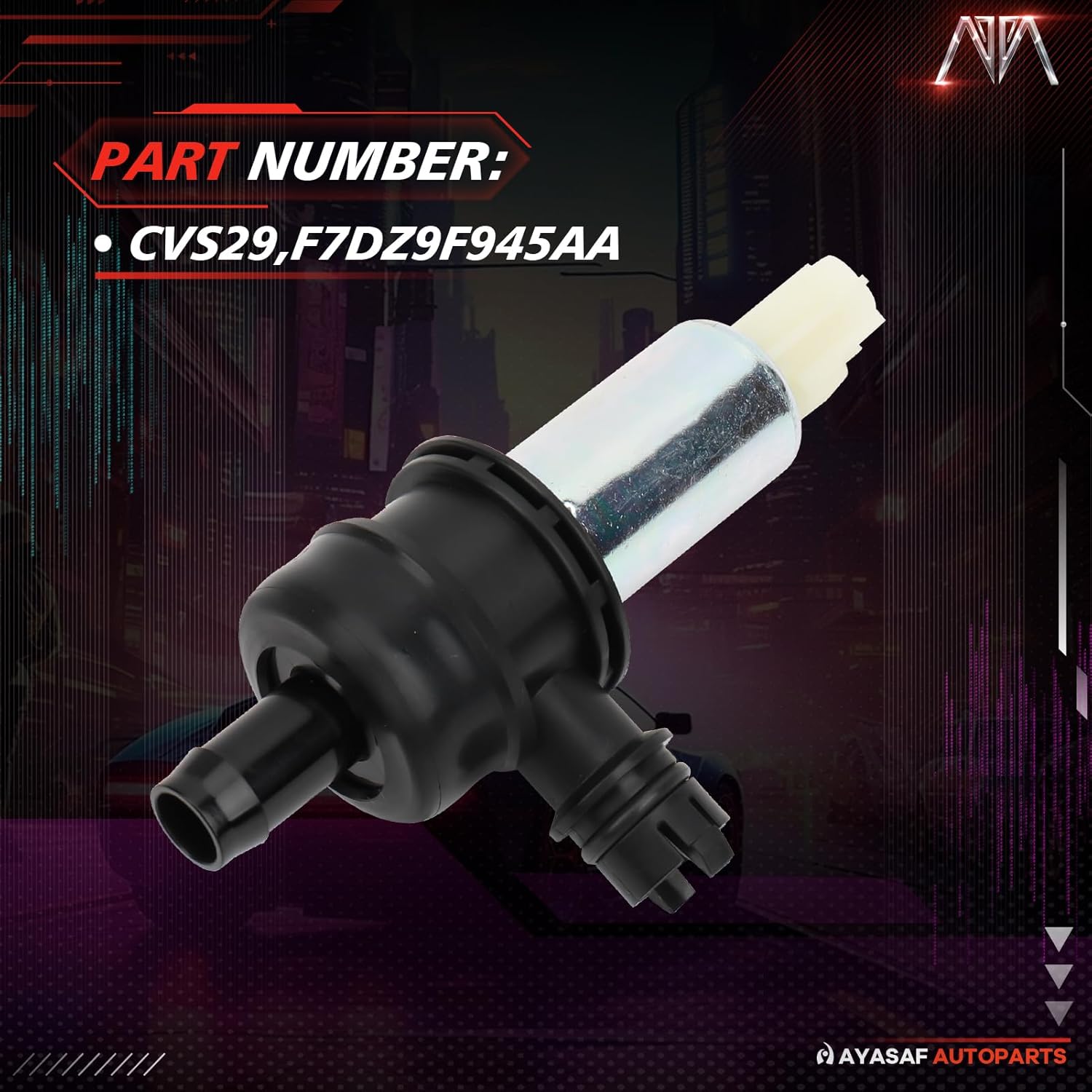 MAYASAF 911-104 Vapor Canister Vent Solenoid Valve for Ford Expedition 2003-2004, Explorer 2002-2003, F-150 Heritage 2004, F-150 2000-2003, for Lincoln Navigator 2003-2004, for Mercury Mountaineer