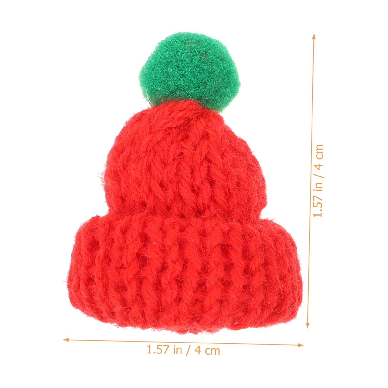 20piezas Mini Gorro De Papá Noel De Decoración Navideña De Gorros Navideños Miniatura para Manualidades para Decoración De Fiestas De Navidad y Regalos De Agradecimiento
