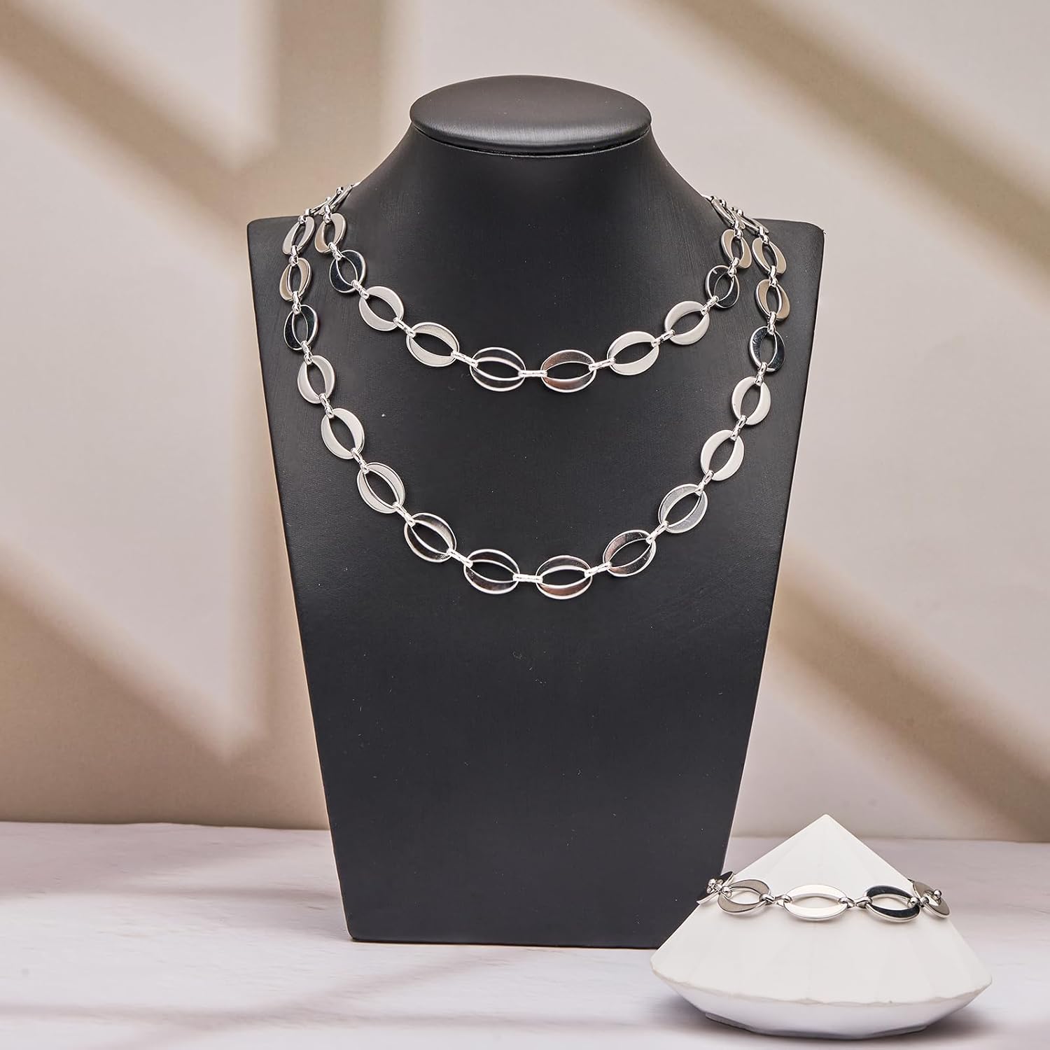 YOUBEIYEE 2 Meters Stainless Steel Oval Chain for Jewelry Making Men and Women Necklace Bracelet DIY Chains Bulk - Image 7