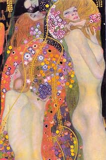 Gustav Klimt Wasserschlangen II Freundinnen Art Nouveau Prints and Posters Gustav Klimt Wall Art Fine Art Wall Decor Women Landscape Abstract Painting Cool Wall Art Print Poster 12x18