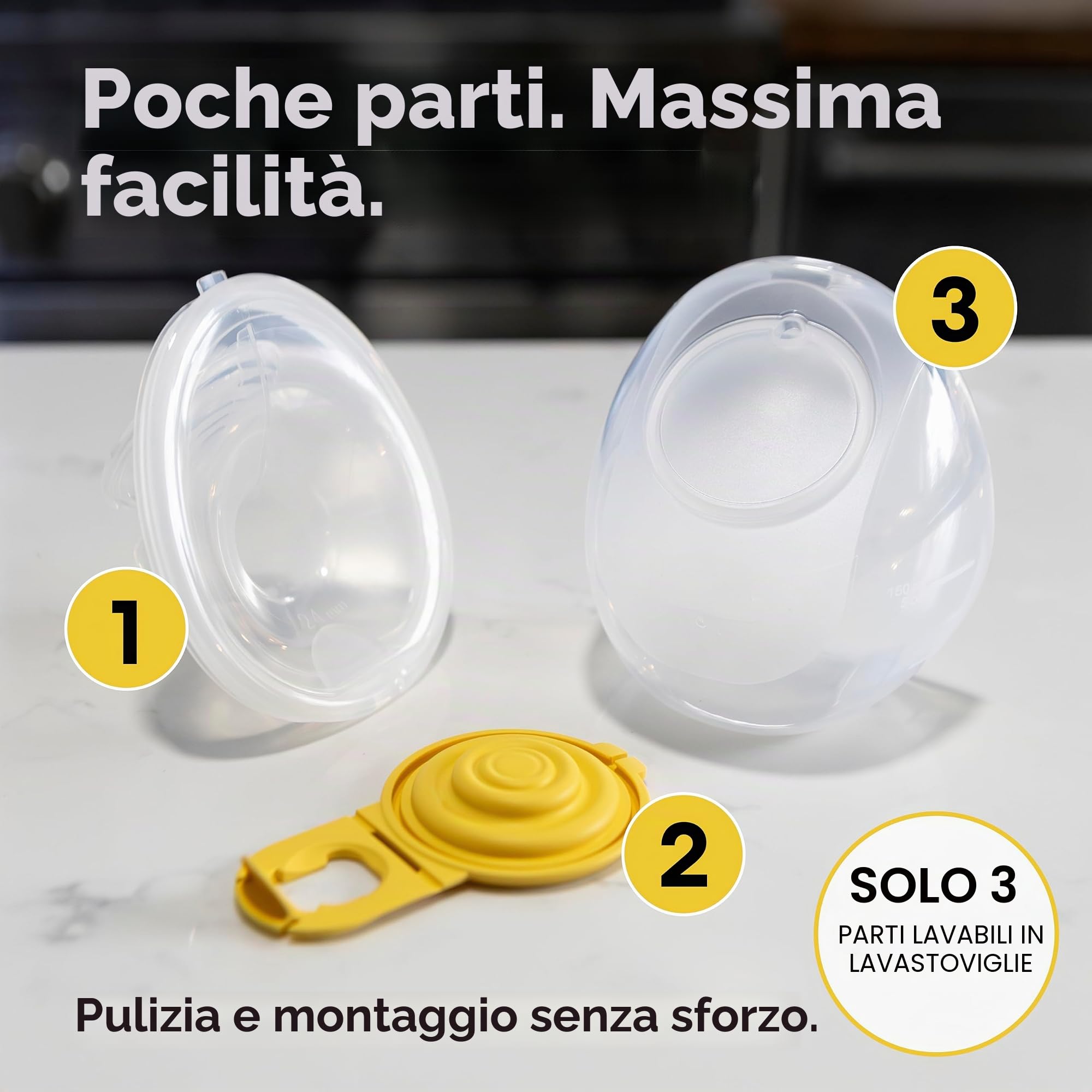 Medela Tiralatte Freestyle a mani libere | Tiralatte elettrico doppio, portatile, discreto e indossabile, con connettivit app