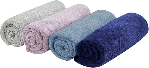 Vista 43 de SEISSO Toallas de baño, extra absorbentes y de secado rápido para baño, toalla de baño grande de fibra, súper suave, multiusos, para fitness, spa