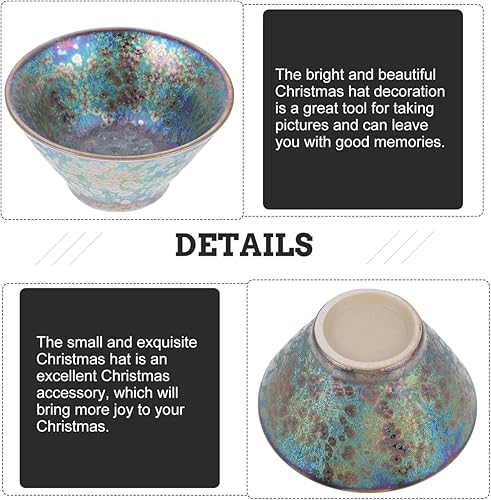 Miniatura 7 de LIFKOME Taza de té china hecha a mano Jian Ware JianZhan Taza de té china imitación de la dinastía tradicional de la canción JianZhan Temmoku Negro