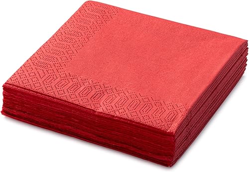 Miniatura 37 de Servilletas de cena negras, servilletas de papel desechables de 3 capas - para bar, cenas, bodas, cumpleaños, hechas en la UE, (125 unidades)