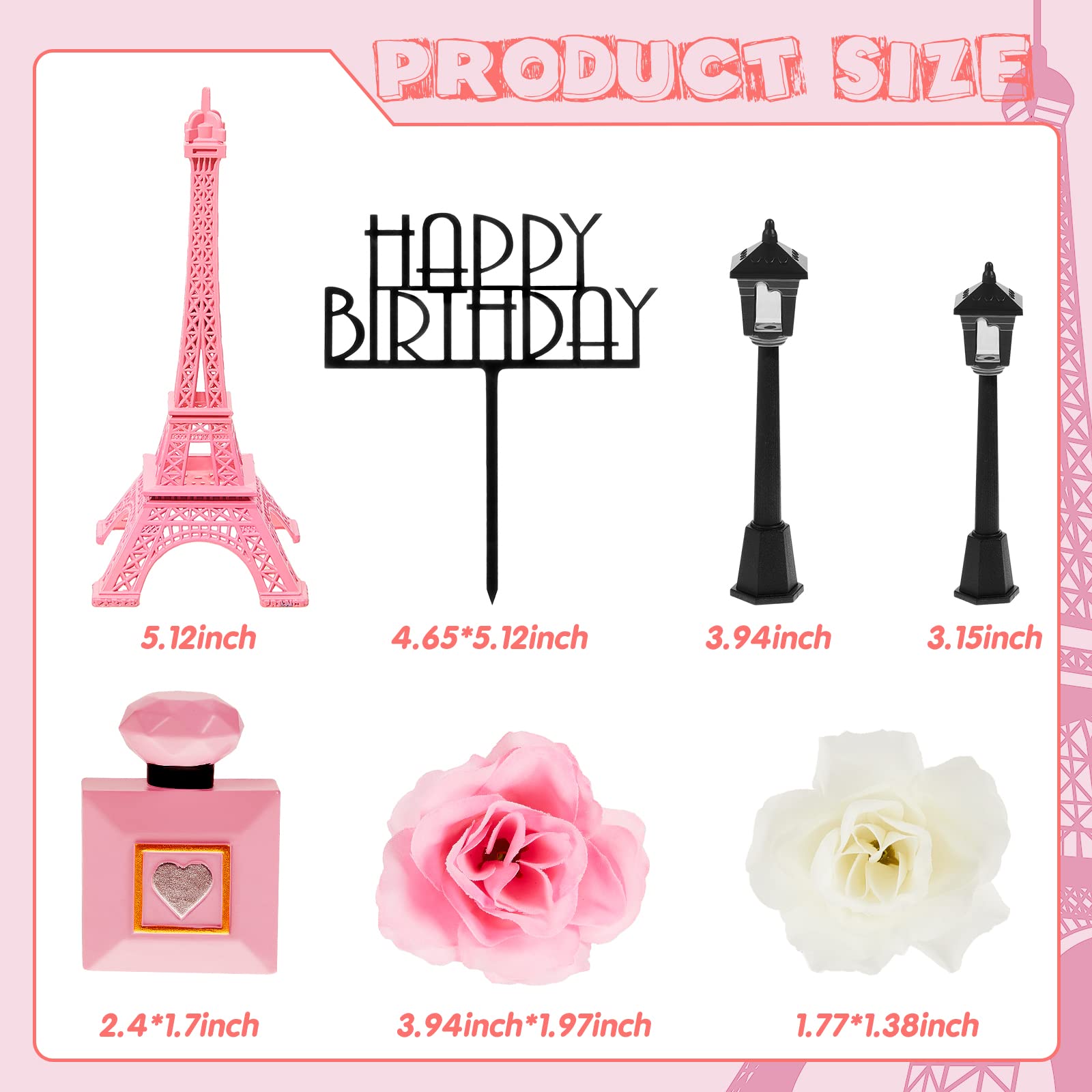 エッフェル塔　バゲット　ムッシュー　パーティー用ピック エッフェル塔 バゲット ムッシュー パーティー用ピック