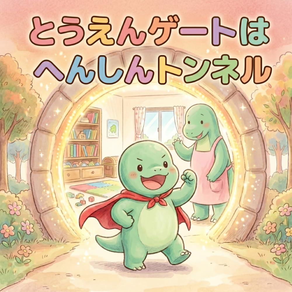 とうえん ゲートは へんしん トンネル: 2歳・3歳・4歳・5歳向け 登園渋りをワクワクに変える 魔法のお守りえほん