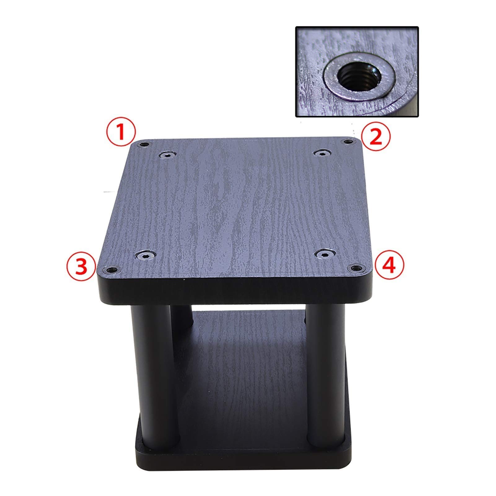 マグネシウム製スピーカースタンド 50kg マグネシウム製スピーカースタンド 50kg マグネシウム製