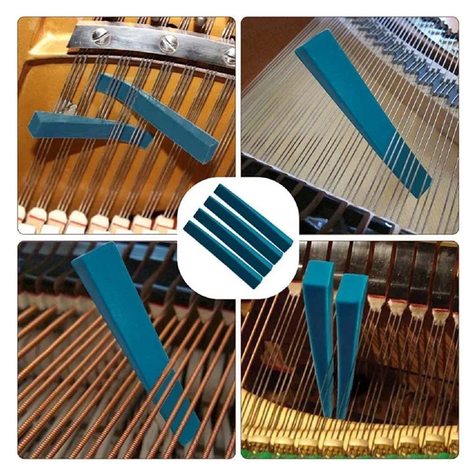 Piano Tuning Tuner Mute Kit Tools