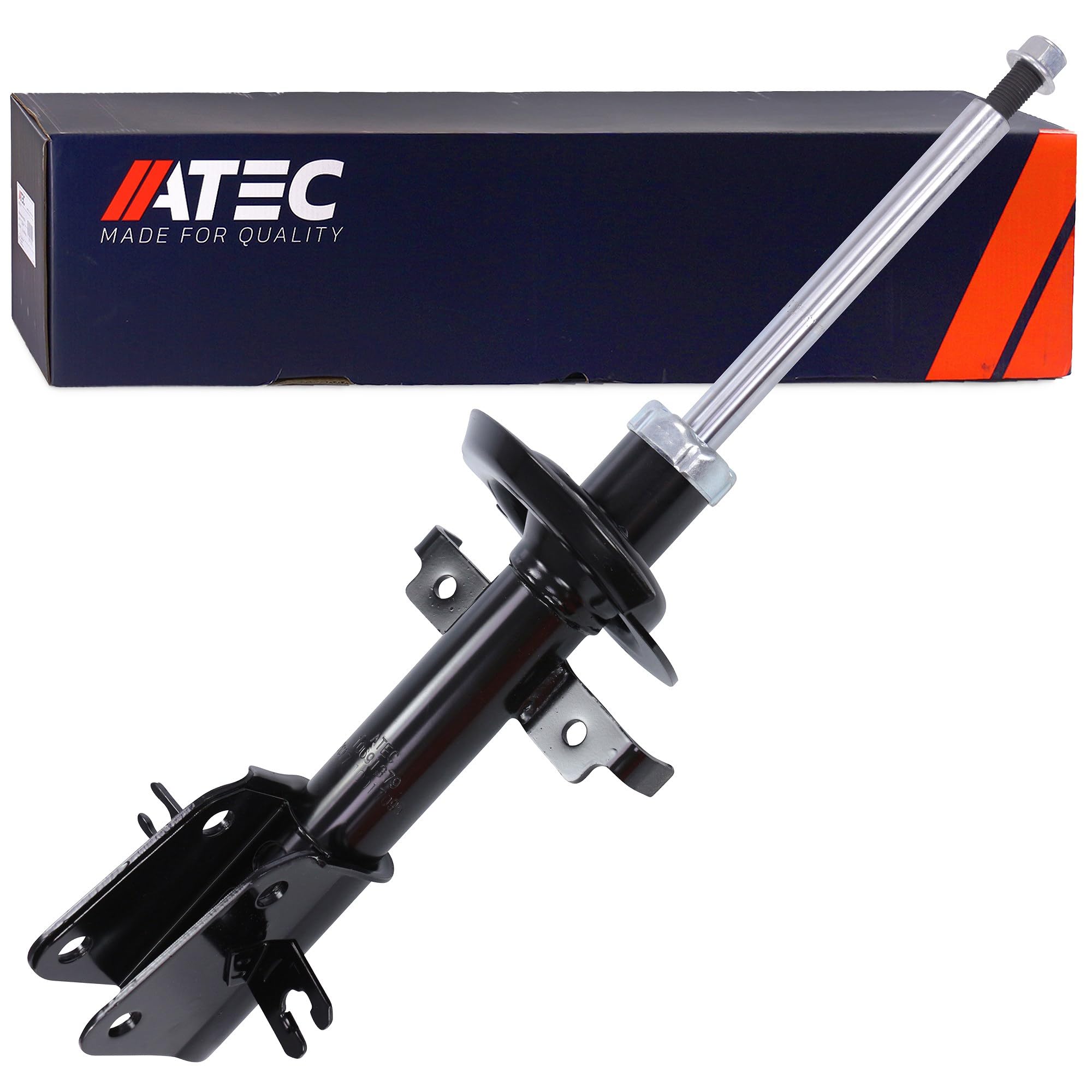 BESTPRICE ATP 2x Amortiguador de gas a presión puntal delantero bitubo,