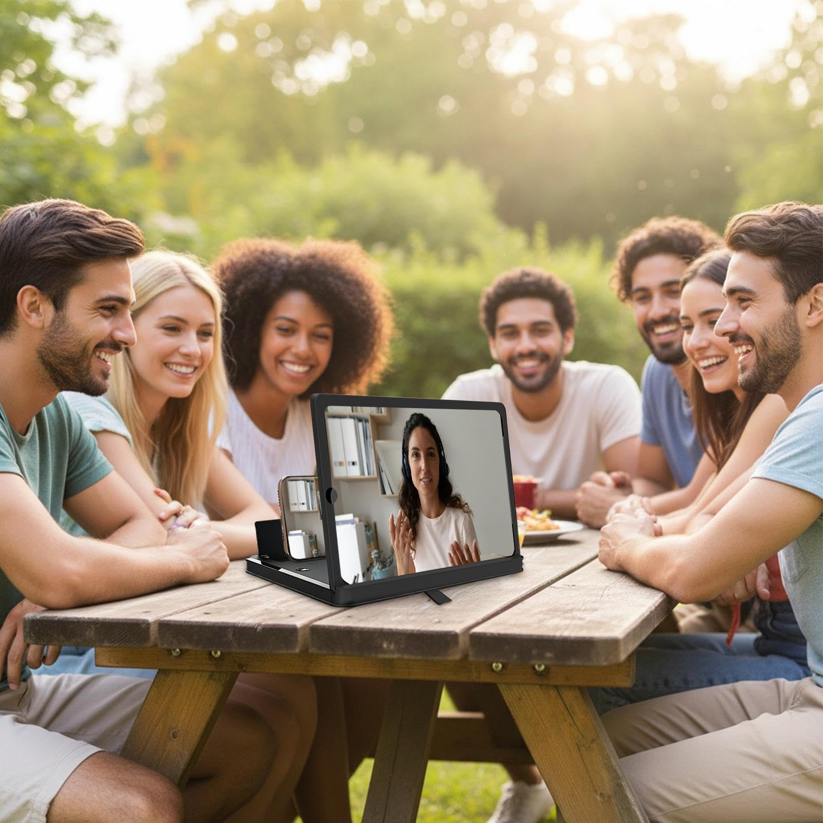 Loupe Pour Téléphone Portable Portable et Économiseur d'Espace