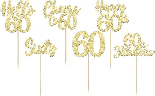 Miniatura 52 de 36 piezas de decoración para cupcakes de 10º cumpleaños con purpurina negra Hello 10 Ten Cupcake Picks Sweet 10 Double Digits Cake Decor for 10th