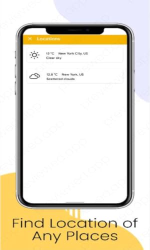 Weather App Live relatório de previsão do tempo