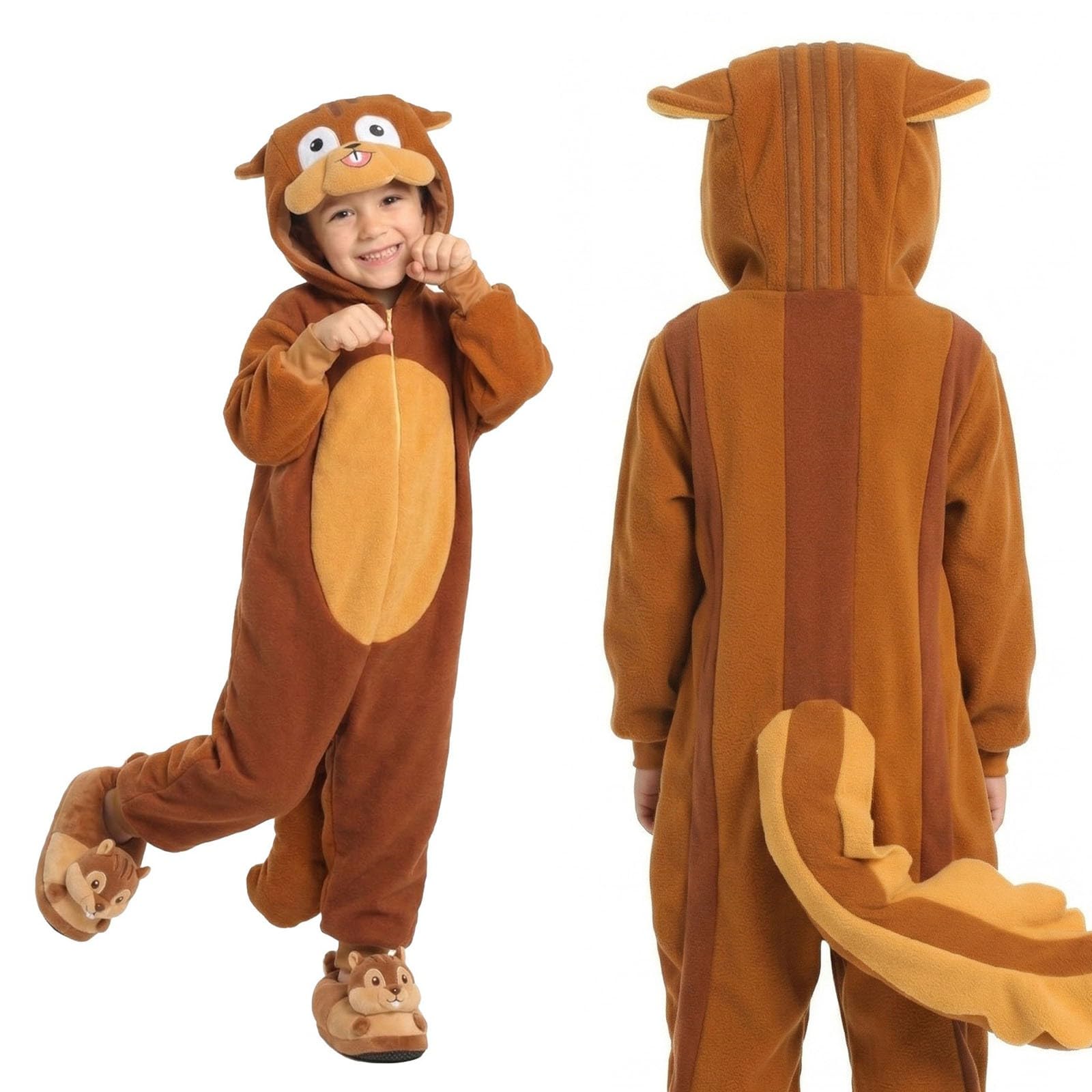 Générique Costume Scoiattolo Bambino 2026 per Spettacoli – Vestito da Gioco Adorabile Materna Ragazza Ragazzo
