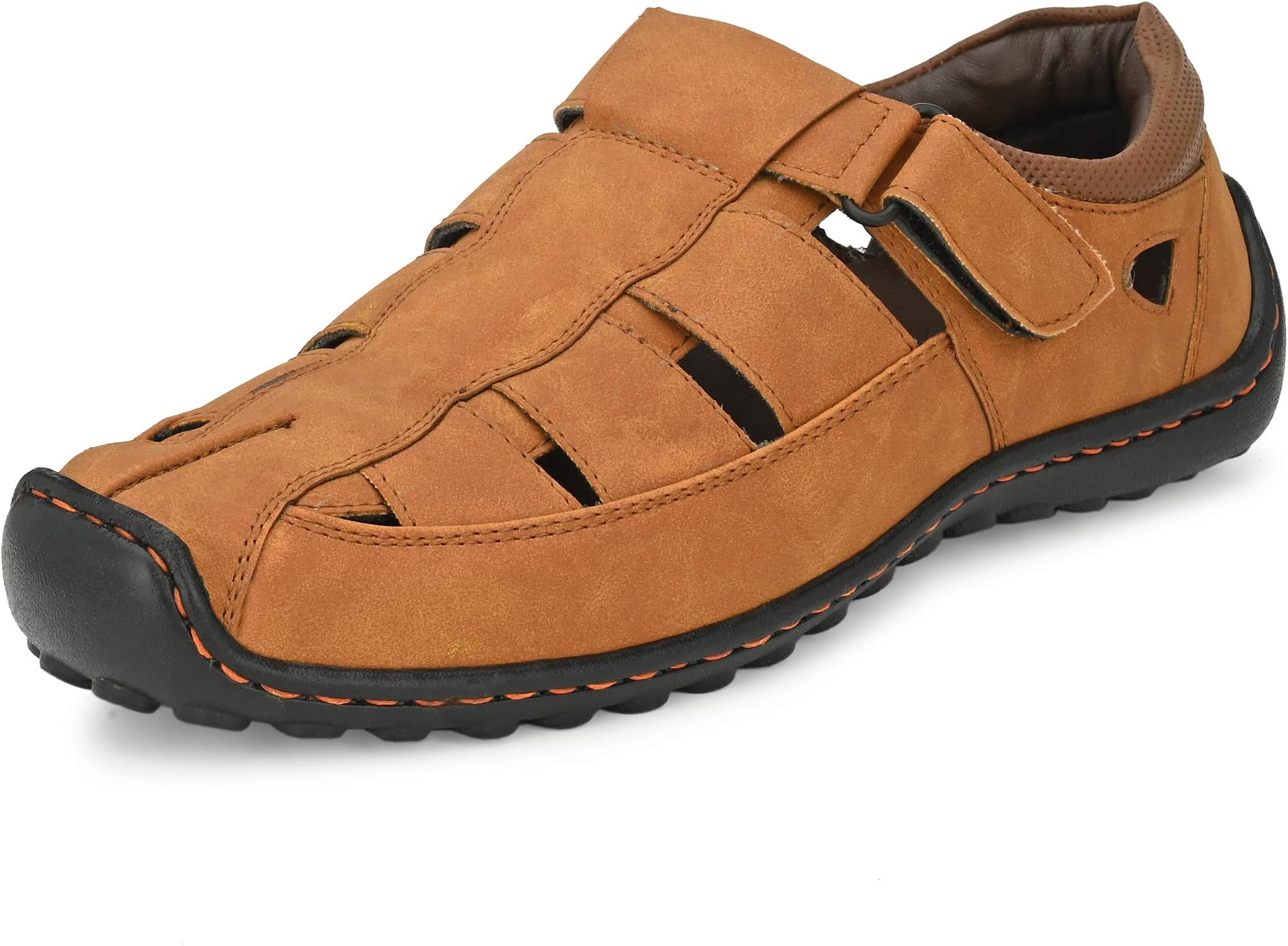 Centrino Sandals for Men | Casual Fisherman Sandal for Office & Everyday Comfort | Cushioned Grip Insole for All-Day Walking Support | Lightweight & Stylish Sandal for Travel and Outdoor Wear (6113)