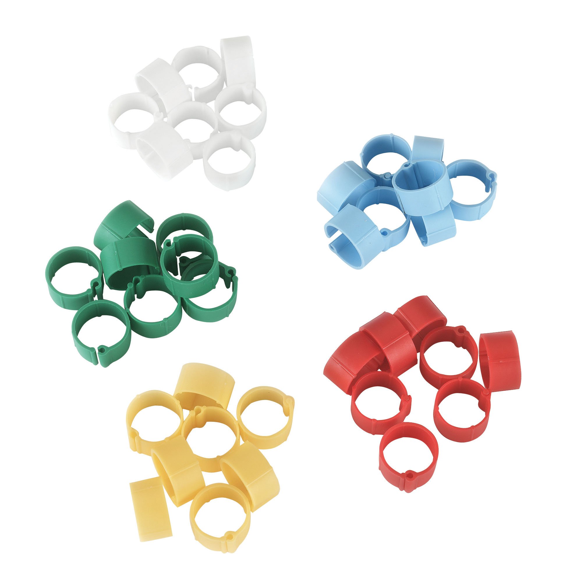 Kerbl Plastic Clips, 16 mm, 20 Pieces