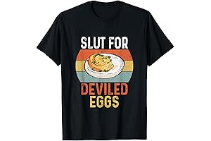 Deviled Egg Slut: Vintage-Themed Shirt for Egg Lovers
