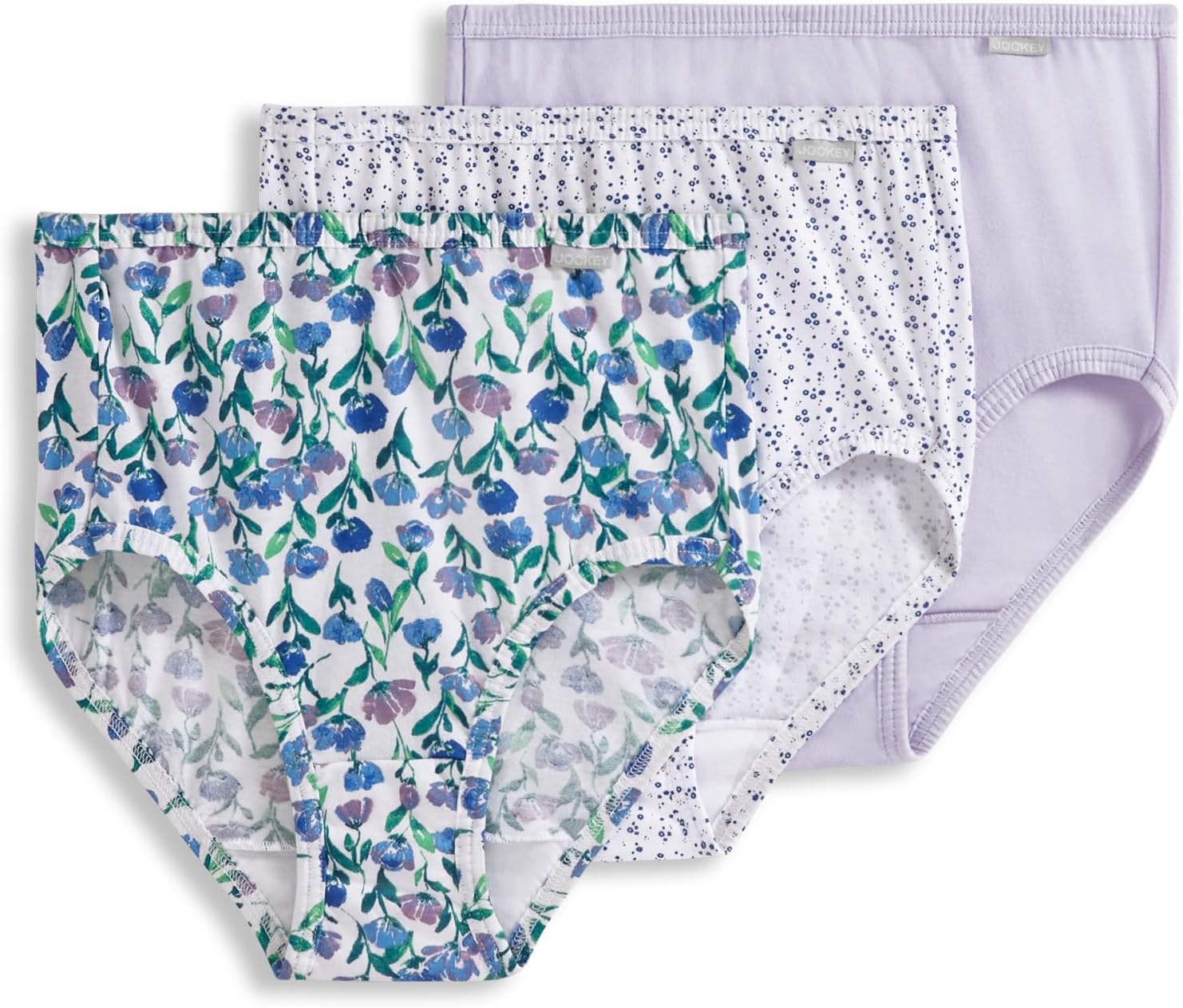 Jockey Women's Underwear Elance Brief - 3 Pack