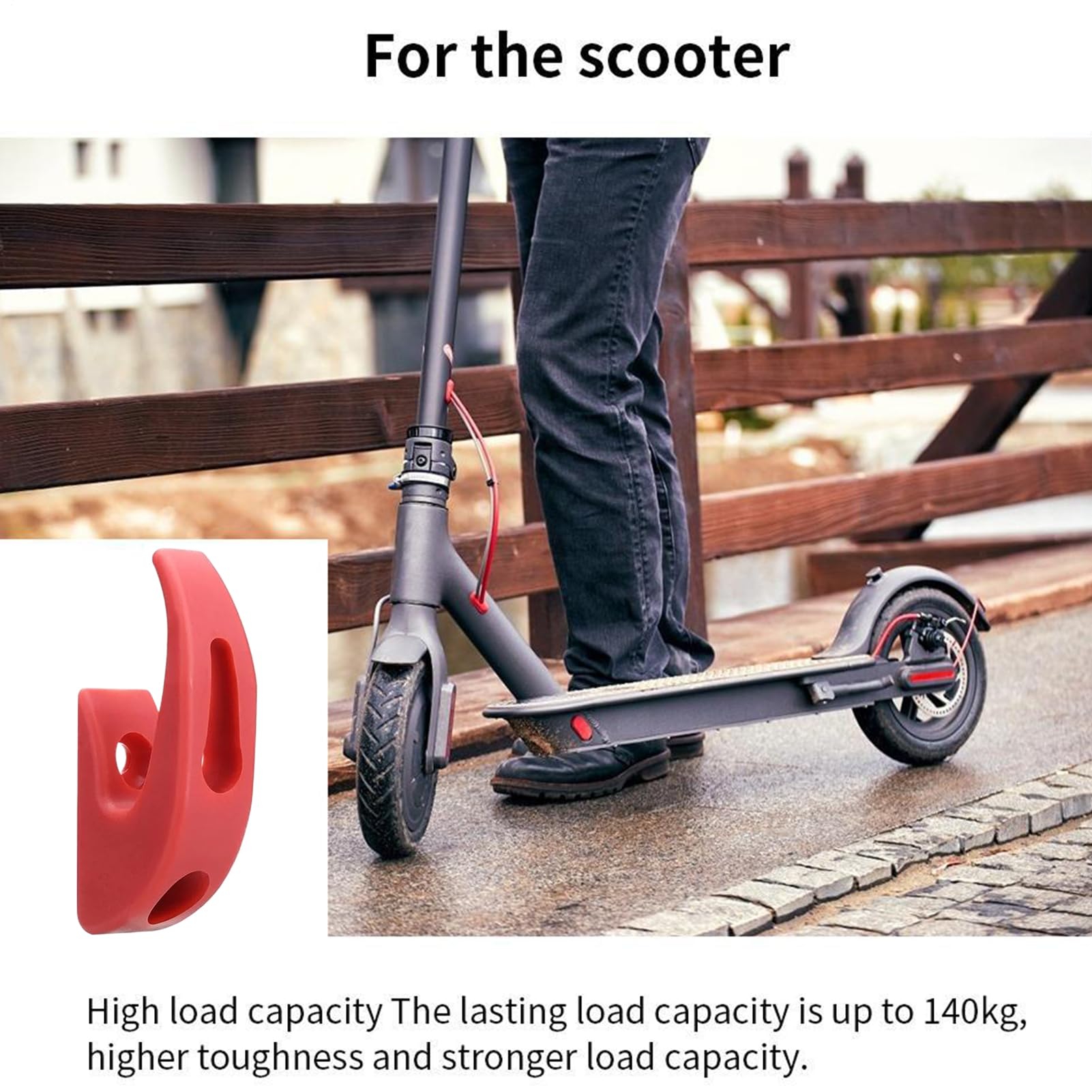Gancio Portaoggetti Monopattino Elettrico Supporto Portautensili Con | E-Scooter Skateboard Elettrici Portata 50kg Gancio Portautensili Borse Spesa Tote Pendolare Zaini Ombrelli