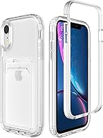 Vista 19 de ZCDAYE Funda para iPhone 11, iPhone 11 (6.1 pulgadas) con tarjetero y funda transparente de TPU suave a prueba de golpes para iPhone 11