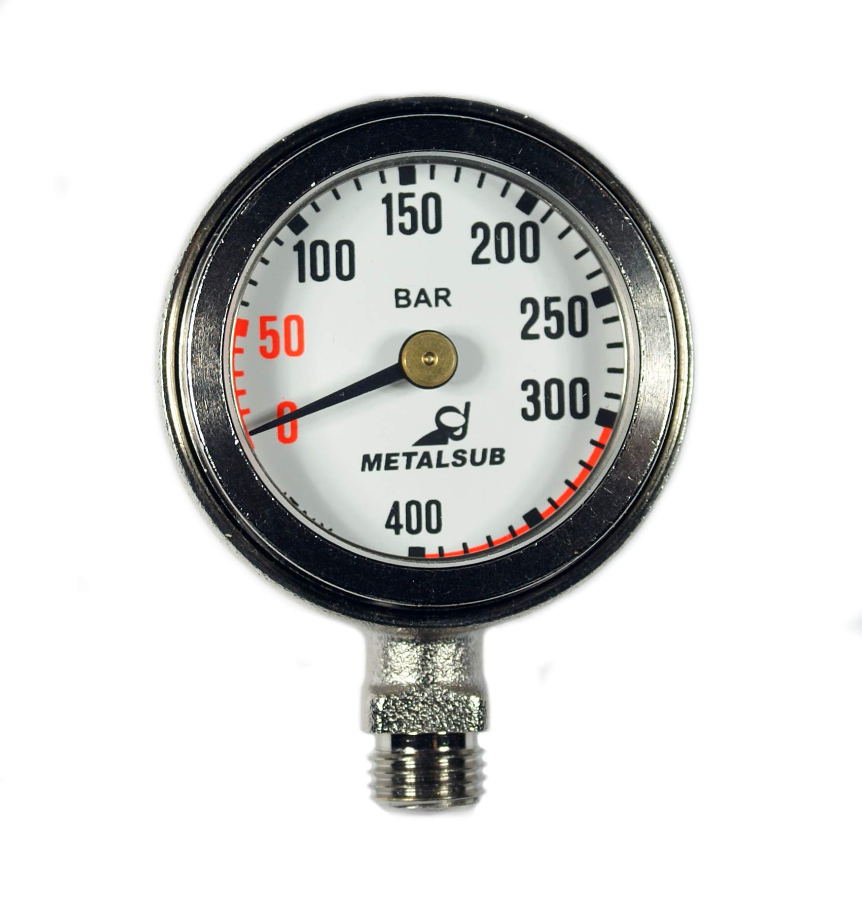 Manómetro de Buceo Técnico, Tempered Glass, diam. 50 mm