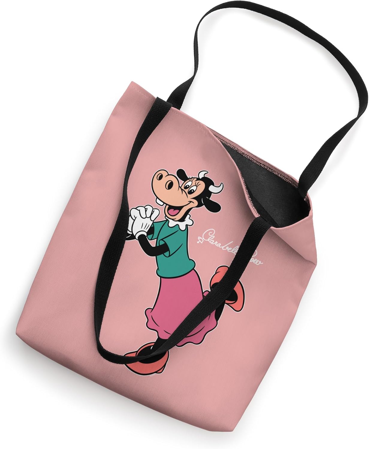 Disney Clarabelle Cow Retro Character Pose Trip Matching Tote Bag