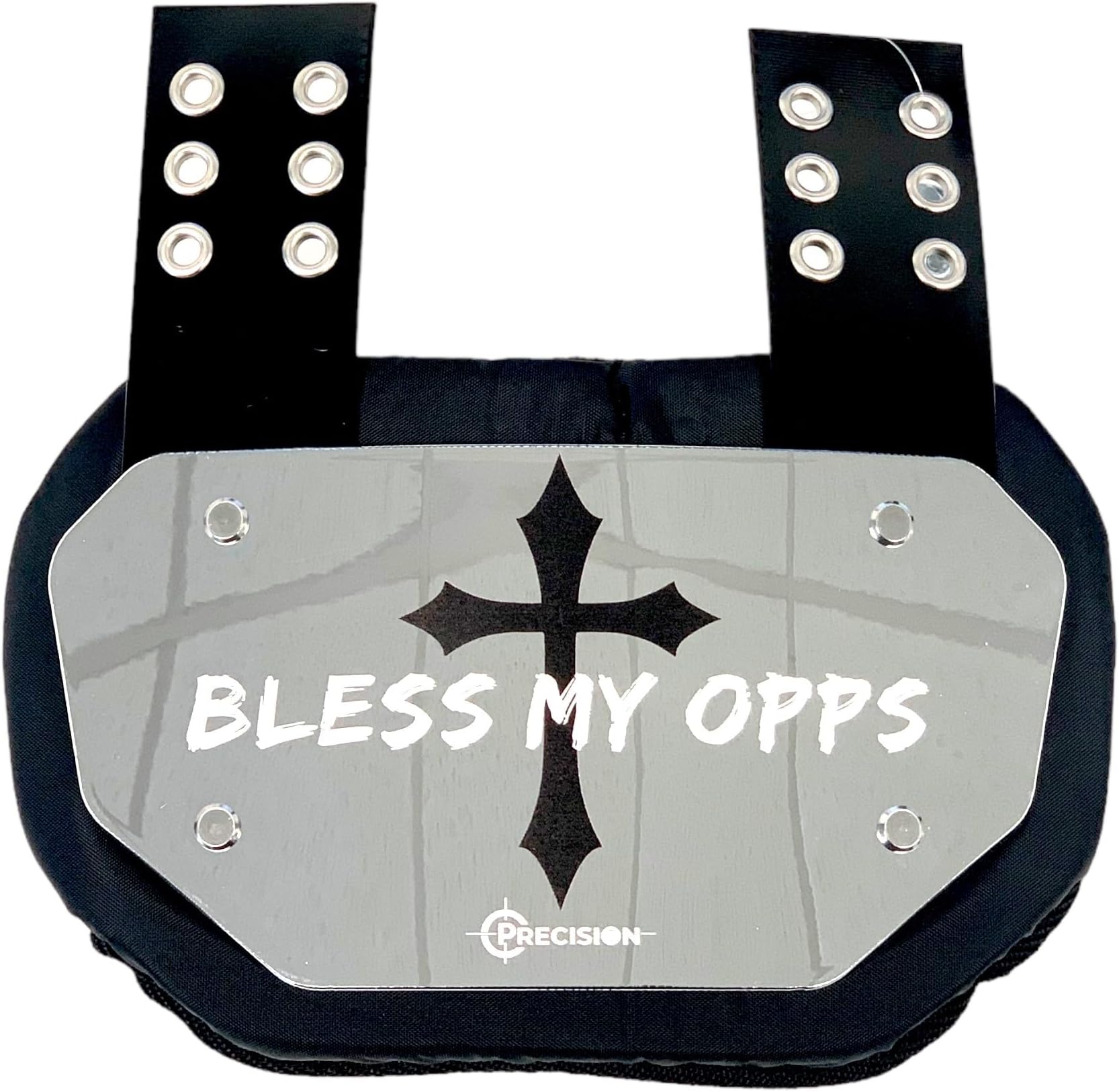 Precision Back Plate - Rear Protector Lower Back Pads for Football Players, **Adults / Big Teen Size**