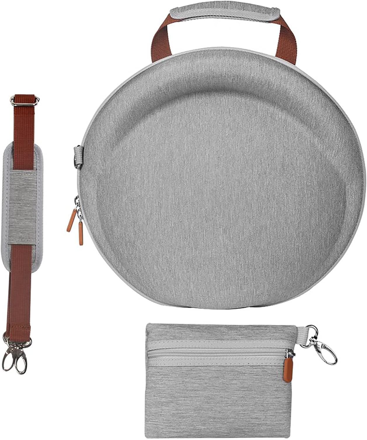 JOYSOG Case for Harman Kardon Onyx Studio 7,Portable Hard Carrying Storage Case Shoulder Bag with Cable Bag for HK Onyx Studio 7 Wireless Speaker (Gray)