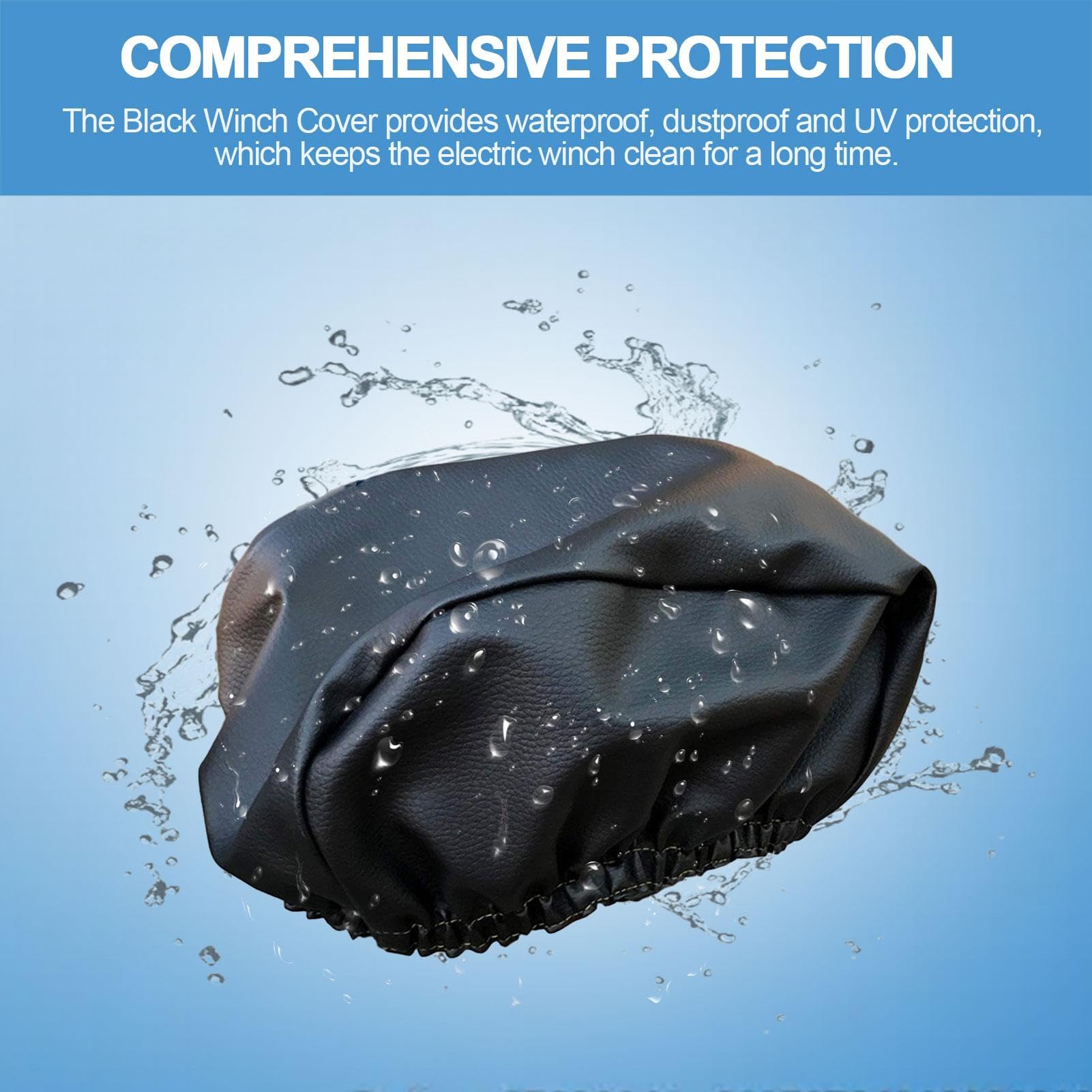 Copertura per verricelli auto, protezione dal, accessorio impermeabile e antipolvere, per verricelli elettrici, protezione robusta per i verricelli