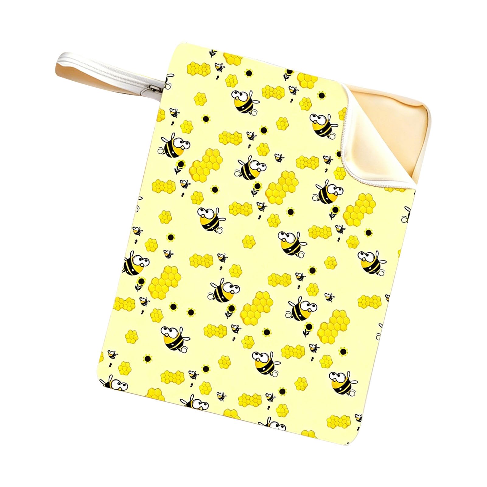 NMFLAB Layer Bees Wax Preservation Bag with Secure L Zippered for Sourdough Bread Kitchen Organization Tool Leak Proof Treat Storage Bags