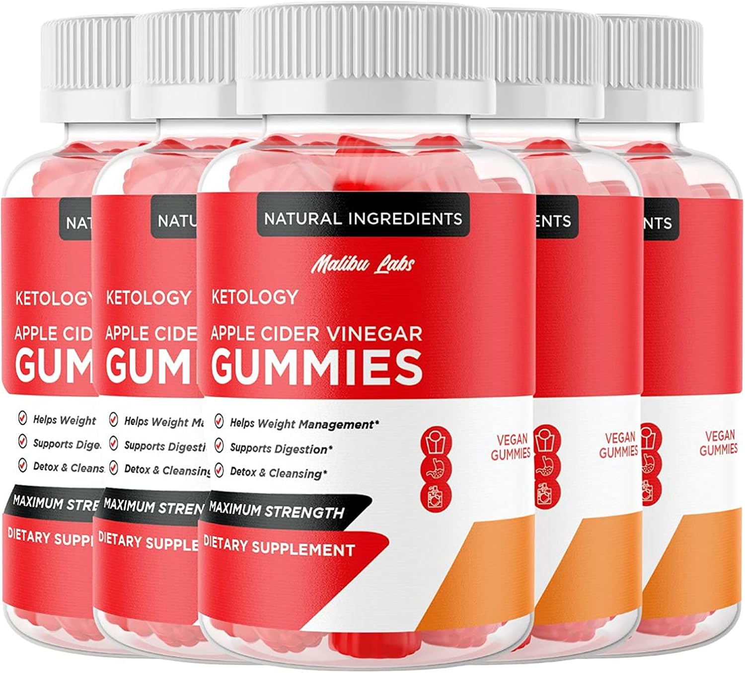 Ketology Gummies, 1500mg Once a Day, Apple Cider Vinegar
