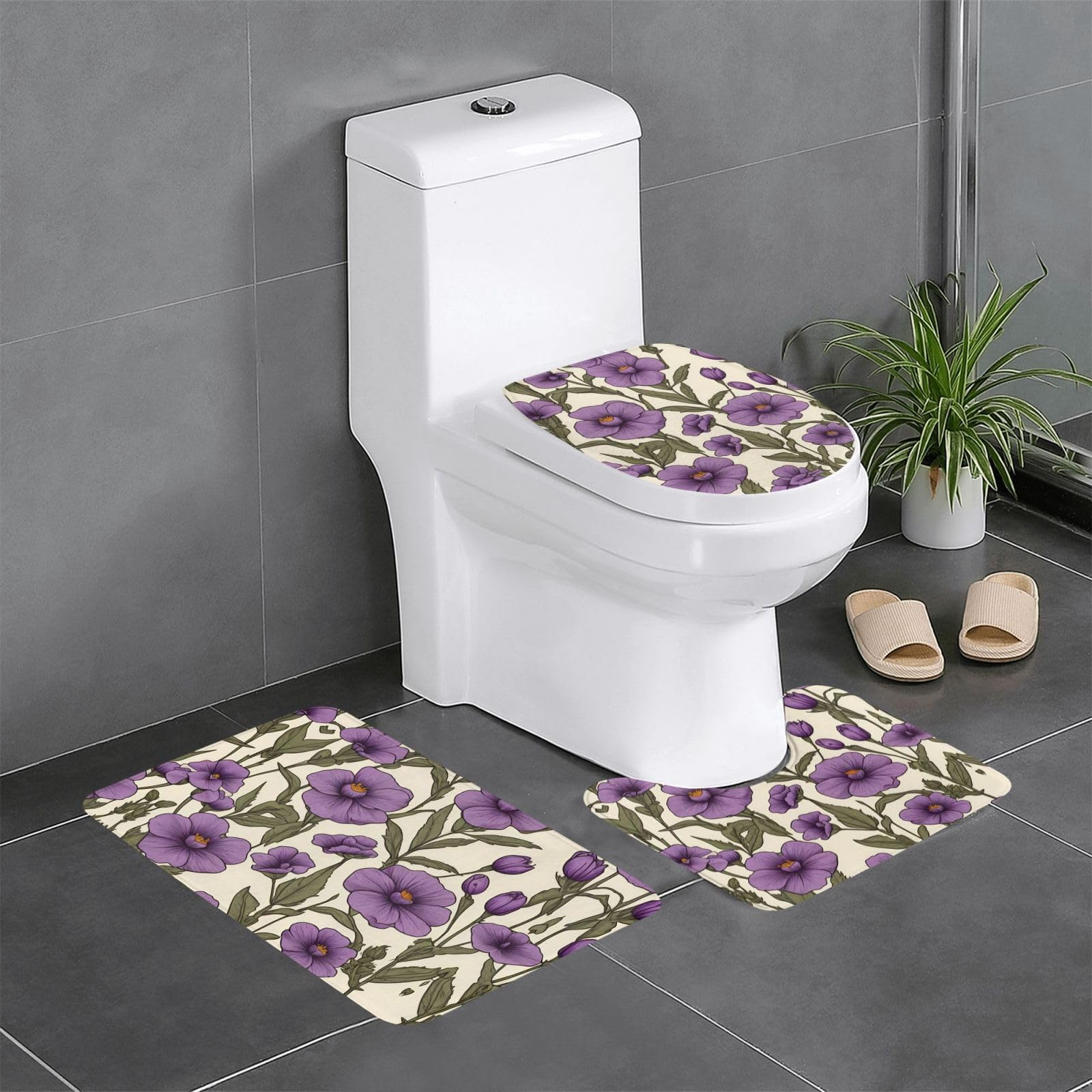 Tapis de salle de bain pour éviter les glissades sur sol humide