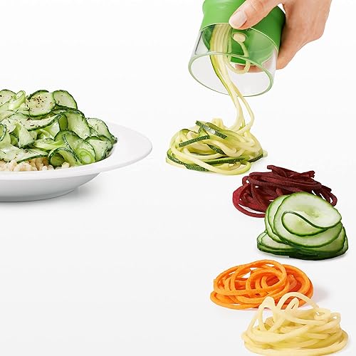 Miniatura 7 de OXO Good Grips Spiralizer Manual 1 aspa talla única  Verde
