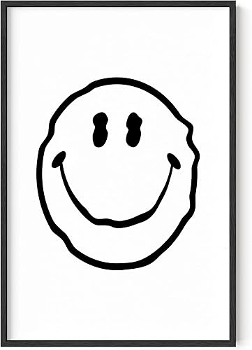 Miniatura 19 de Haus and Hues Póster de goma negra de David Michelangelo – Imágenes para decoración de pared de dormitorio, imágenes estéticas negras estéticas