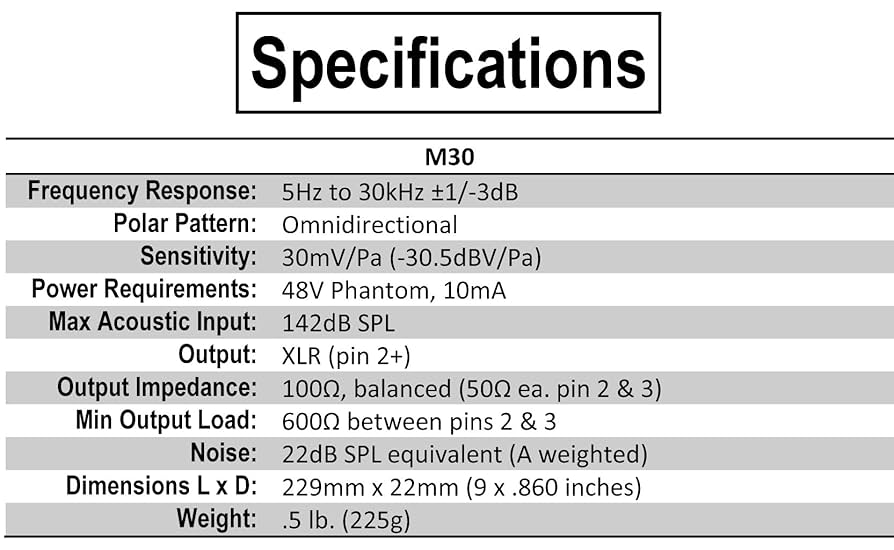 Amazon.co.jp: 【正規輸入品】 Earthworks M30 コンデンサー