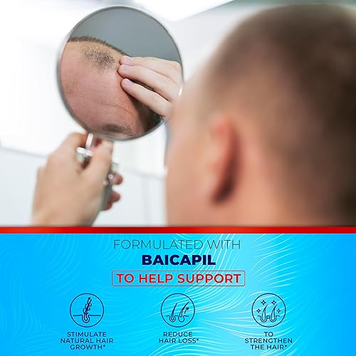 Miniatura 4 de Paquete  Cápsulas de suero  Spray para engrosar el cabello (4 onzas)  Suplemento capilar ultra fuerte (60 cápsulas)  Prevención de pérdida de