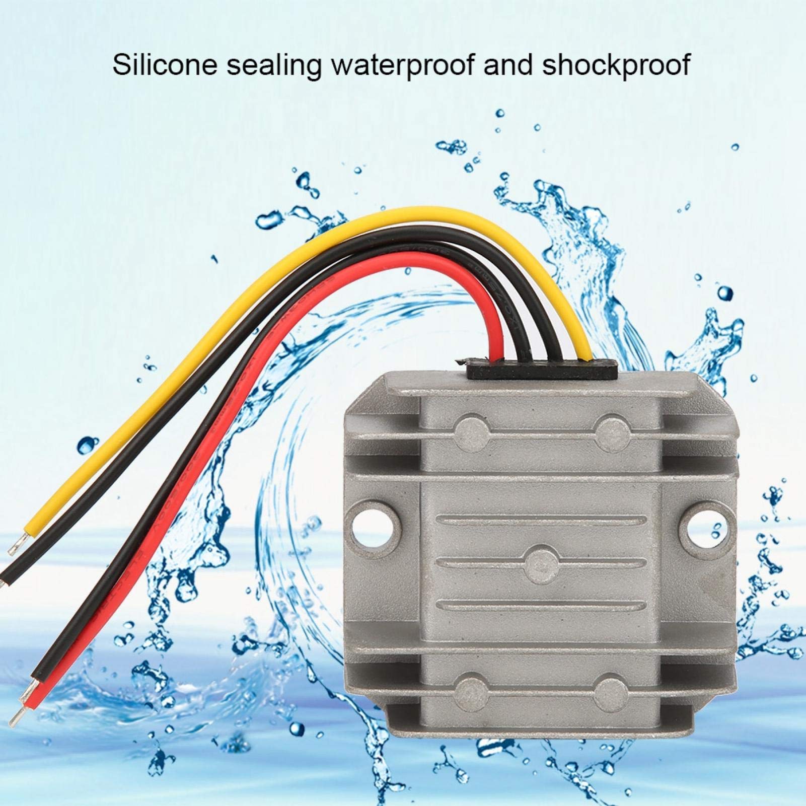 Konwerter Zasilania 12 V do 48 V Zasilanie DC/DC Regulator Podwyższający Transformator Zasilacz PWM IP67 Wodoodporny