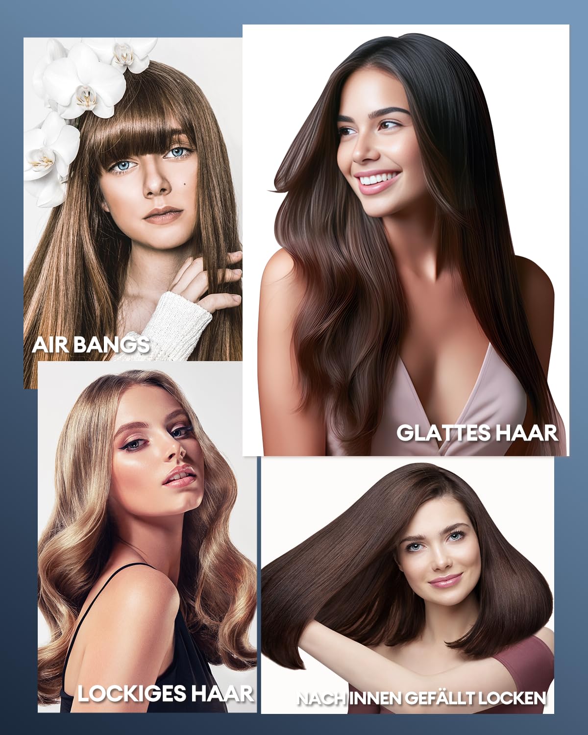 Cepillo Alisador Pelo, Hair Straightener Brush, Calentamiento Rápido, Protección Antiquemaduras, Anti Encrespamiento Mini cepillo alisador, plancha de pelo portátil para viajes