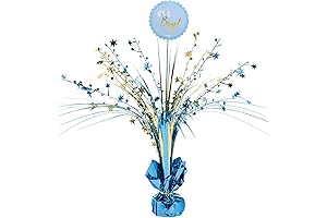 Dazzling Foil Spray Centerpiece, 18" (1 Count) - Elegant Table Decor, Perfect...
