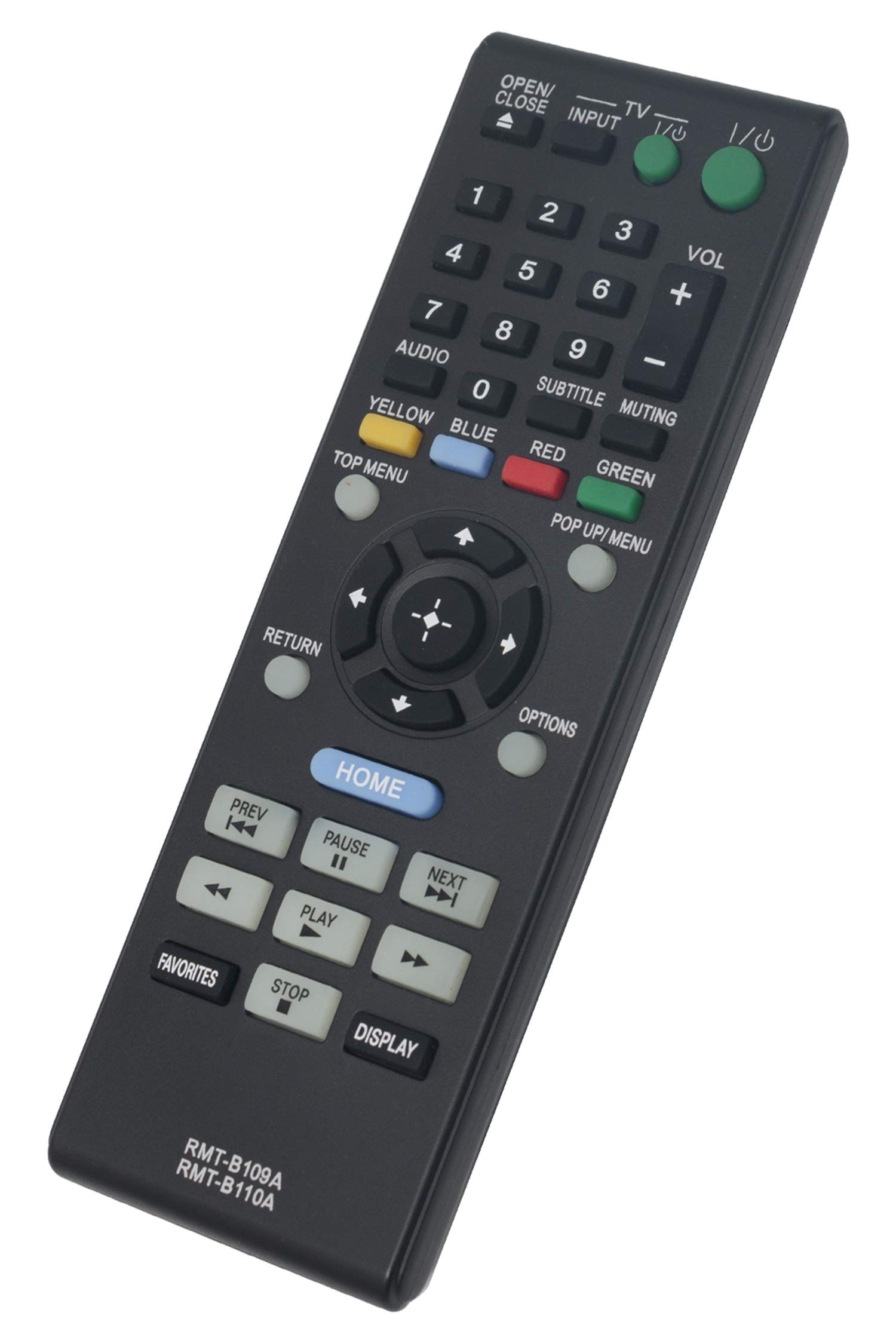 Amazon.com: RMT-B109A RMT-B110A Replaced Remote fit for Sony BLU