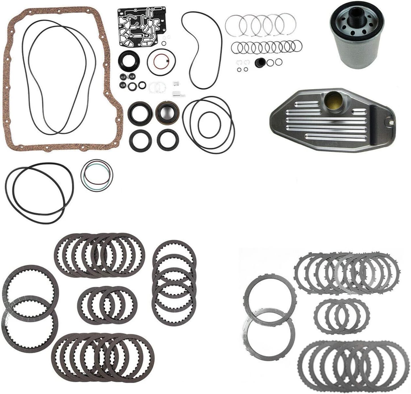 INGKAN 45RFE Transmissions Master Rebuild Kit w/ 4WD Filter
