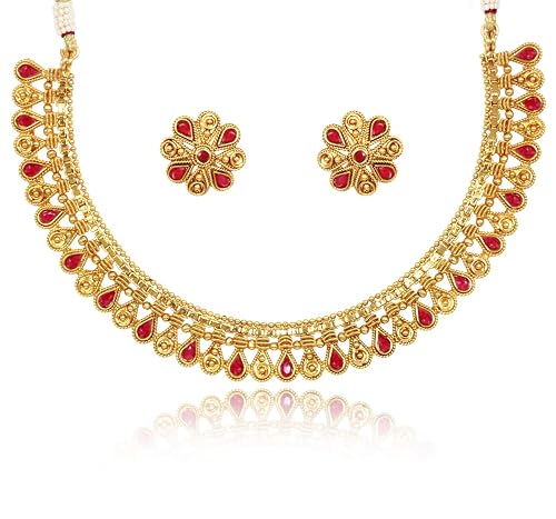 Buy Sanara Traditional 18k Gold Plated 