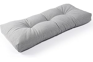 SUNROX LokGrip: Non-Slip Tufted Memory Foam Window Cushion for Indoor Comfort