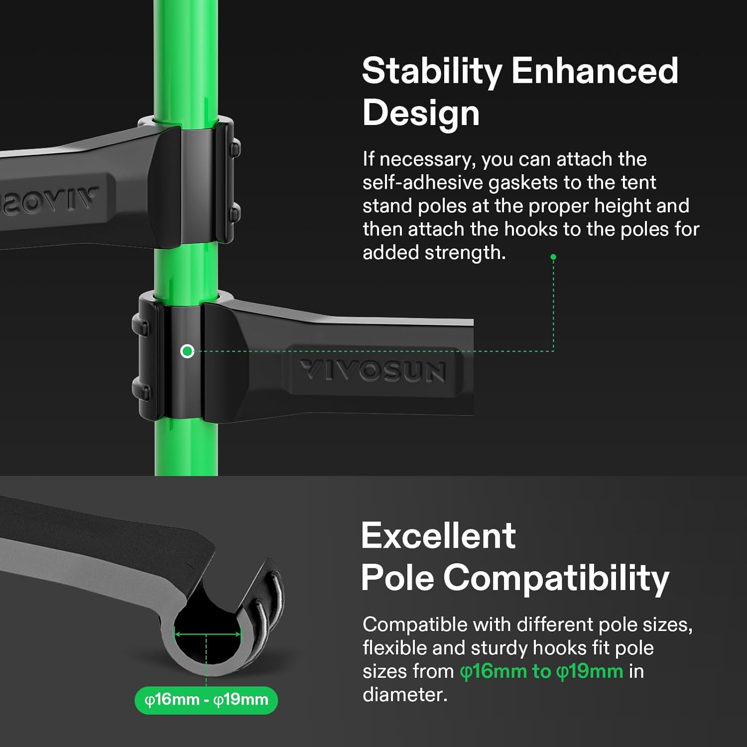 VIVOSUN Grow Tent High CFM Kit and S425 2x4 Grow Tent, 48"x24"x60" High Reflective Mylar Grow Tents with Observation Window and Floor Tray
